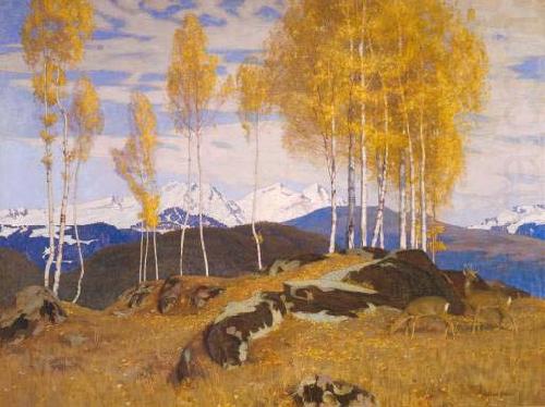 Autumn in the Mountains, Adrian Scott Stokes